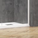 Box doccia bianco opaco 80x100 doppio scorrevole | KE-1000B kamalu - 5