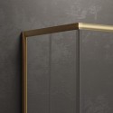 Box doccia oro satinato 80x80 doppio scorrevole | KE-1000G kamalu - 5