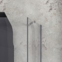 Cabina doccia 80x80 battente e fisso | KPX2800 kamalu - 5