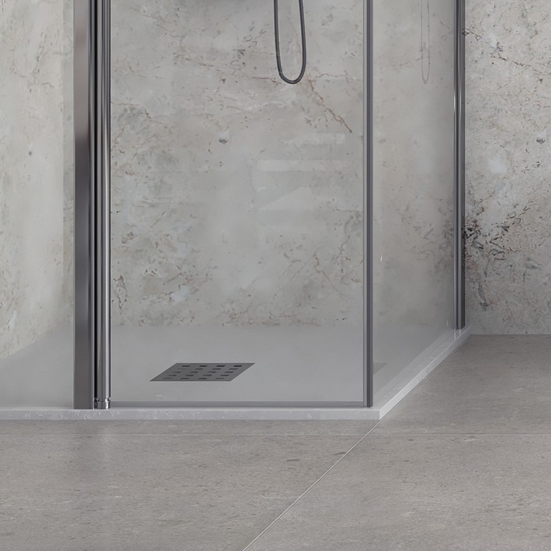 Cabina doccia 80x80 battente e fisso | KPX2800 kamalu - 6