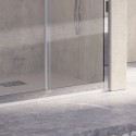 Box doccia angolare 80x80 cristallo 8mm KI1000 kamalu - 4