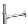 Sifone di scarico per lavabo in ottone cromato | KS044 kamalu - 1