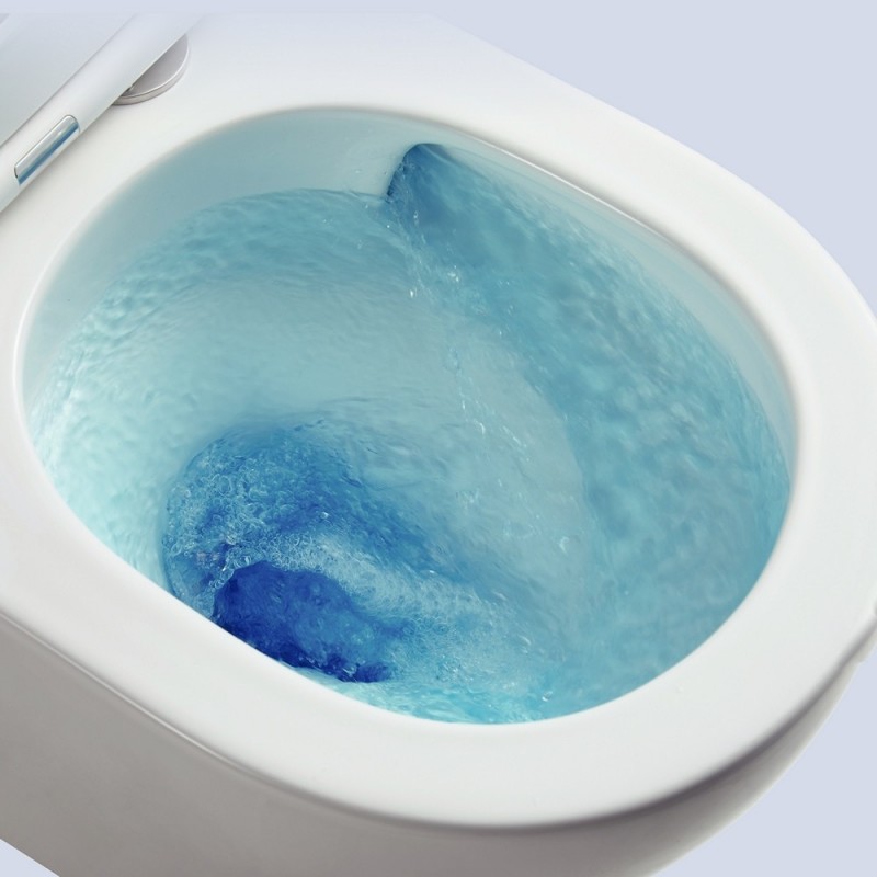 Sanitari bagno filomuro salvaspazio senza brida | LITOS-TFS kamalu - 9