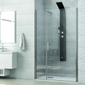 Porta doccia nicchia 155cm battente e fisso | KS5000 kamalu - 8