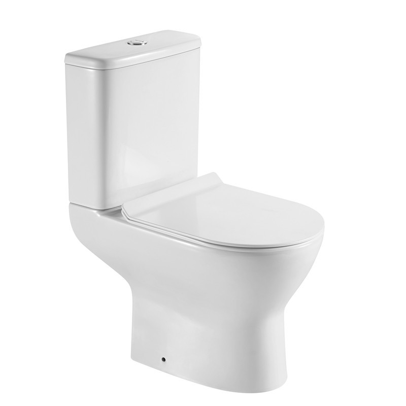 Vaso monoblocco senza brida con scarico a parete | ANTA-1300 kamalu - 2