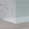 Doccia walk in 120 con profilo nero e vetro scanalato fluted | KW-100BFL kamalu - 4