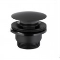 Piletta lavabo Click Clack universale colore nero | KAM-G900N kamalu - 1