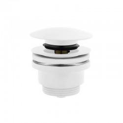 Piletta lavabo Click Clack universale colore bianco | KAM-G900B kamalu - 1
