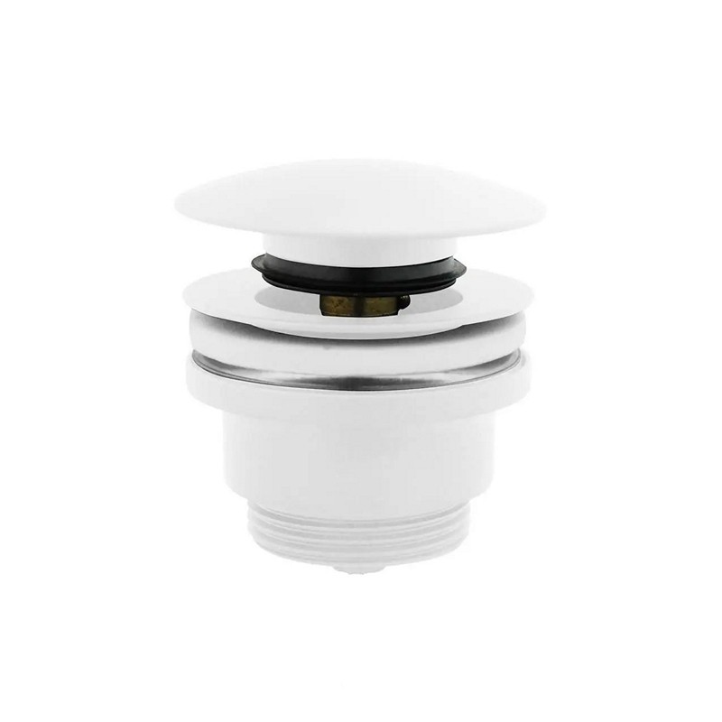 Piletta lavabo Click Clack universale colore bianco | KAM-G900B kamalu - 1