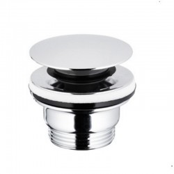 Piletta lavabo Click Clack universale finitura cromata | KAM-G900C kamalu - 1