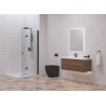 Doccia walk in a libro 60 cm colore nero | KSW7000N kamalu - 4