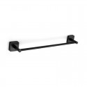 Portasalviette a barra 50cm in acciaio inox finitura nera opaca| CLODE-N kamalu - 1