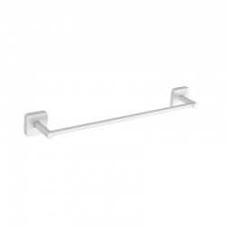 Portasalviette a barra 60cm in acciaio inox finitura bianca opaca| CLODE-B kamalu - 1
