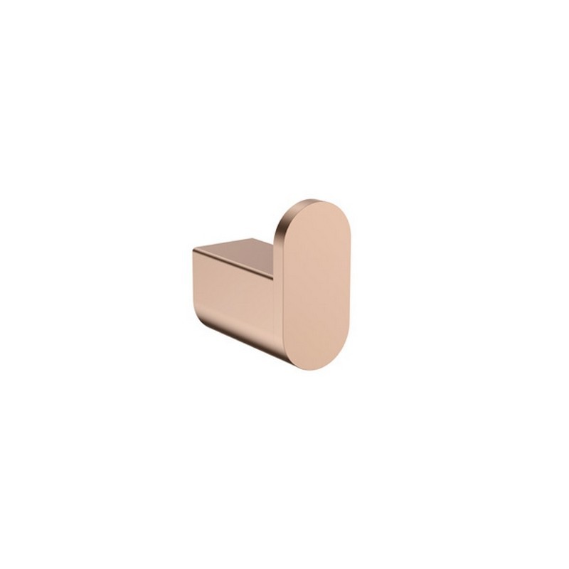 Appendino bagno a parete in acciaio inox finitura oro rosa | ART-OR kamalu - 1