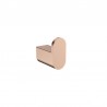 Appendino bagno a parete in acciaio inox finitura oro rosa | ART-OR kamalu - 1