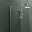 Parete doccia walkin 80 cm cristallo trasparente |  KW1000 kamalu - 4