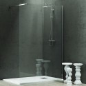 Parete doccia walkin 80 cm cristallo trasparente |  KW1000 kamalu - 1