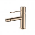 Miscelatore bidet finitura oro rosa in acciaio inox | KAM-ARTE ORO ROSA kamalu - 1