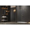 Doccia walkin 150cm con profilo finitura oro lucido KW-100G kamalu - 5