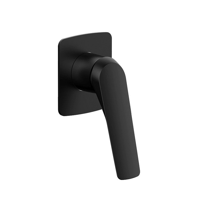 Miscelatore doccia a incasso in ottone finitura gun metal | KAM-L GUN METAL kamalu - 1