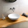 Lavabo bagno da appoggio bacinella in ceramica | KLIT-4150 kamalu - 1