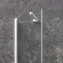 Box doccia 80x80 bianco porta battente  | KT5000B kamalu - 6