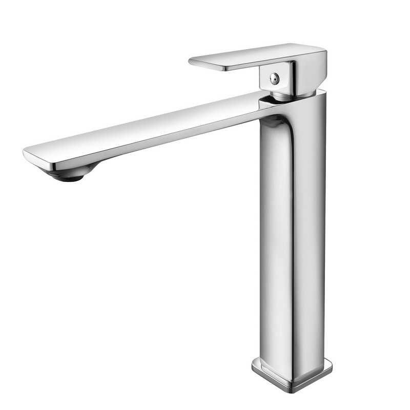 Miscelatore lavabo alto linea squadrata in ottone | KAM-DIANA kamalu - 1