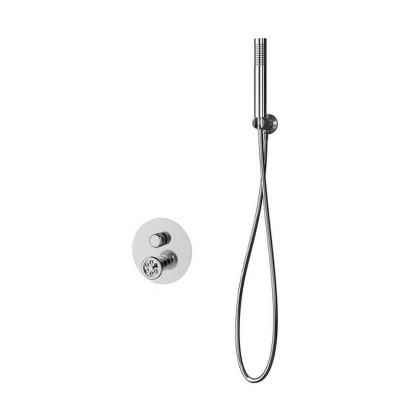 Set doccia con miscelatore monocomando rotella | INNER-CROMO kamalu - 4