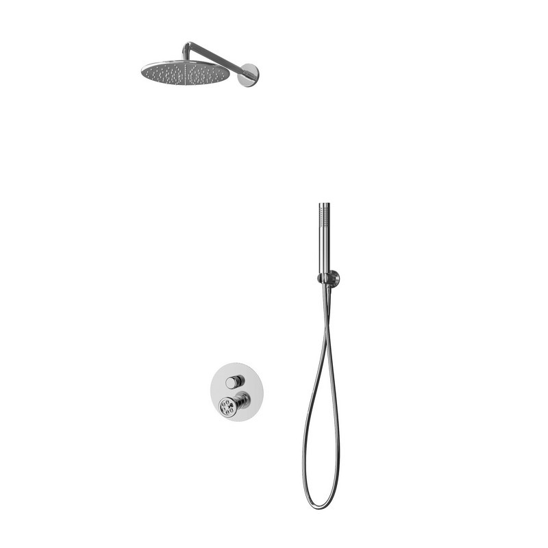 Set doccia con miscelatore monocomando rotella | INNER-CROMO kamalu - 2