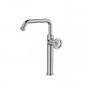 Miscelatore lavabo alto con rotella monocomando | INNER-CROMO kamalu - 1