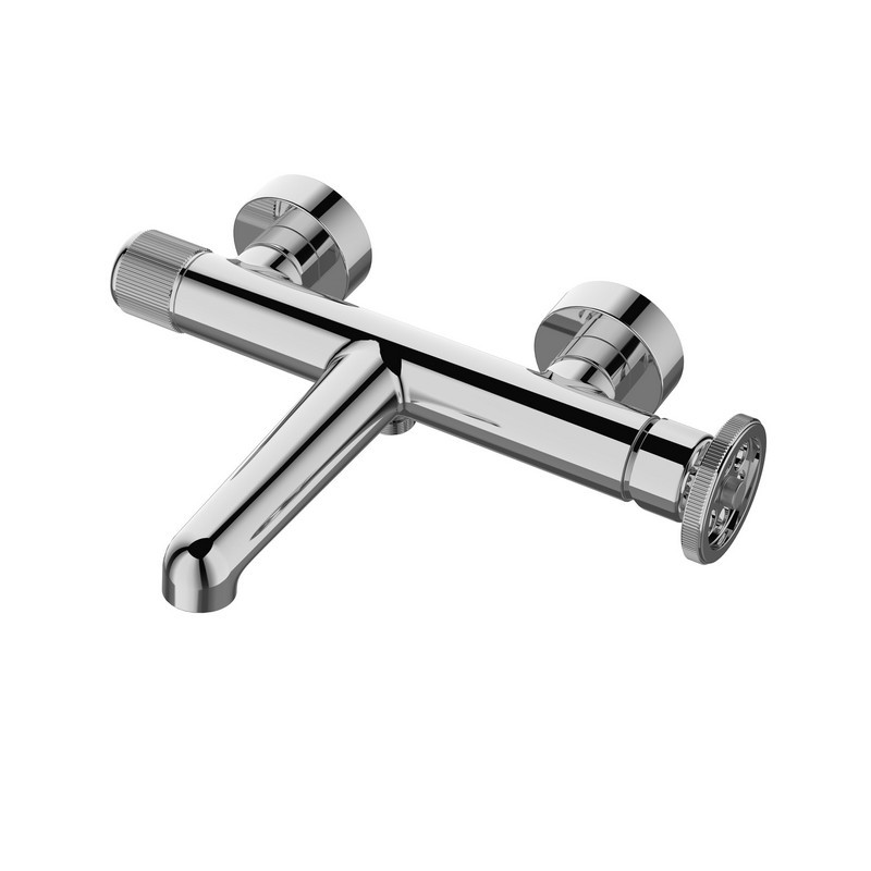 Miscelatore vasca con rotella monocomando finitura lucida | INNER-CROMO kamalu - 2