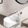 Miscelatore lavabo da incasso in ottone con finitura cromo | KAM-J CROMO kamalu - 2