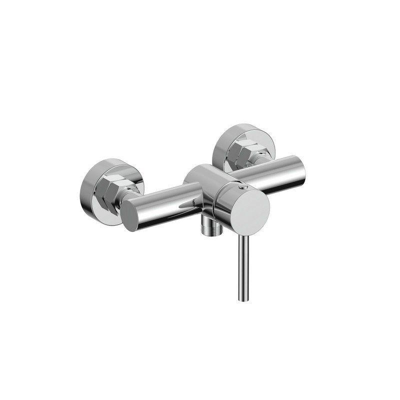 Miscelatore doccia con doccetta finitura lucida in acciaio inox | KAM-ARTE CROMO kamalu - 2