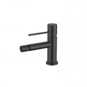 Miscelatore bidet in acciaio inox finitura nero opaca | KAM-ARTE NERO kamalu - 1