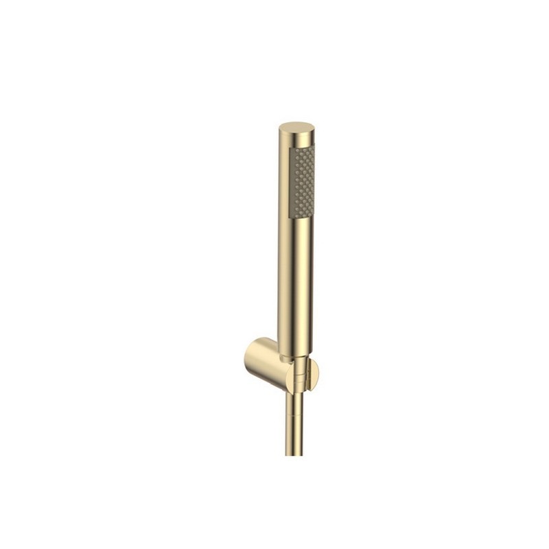Miscelatore doccia con doccetta finitura oro in acciaio inox | KAM-ARTE ORO kamalu - 3