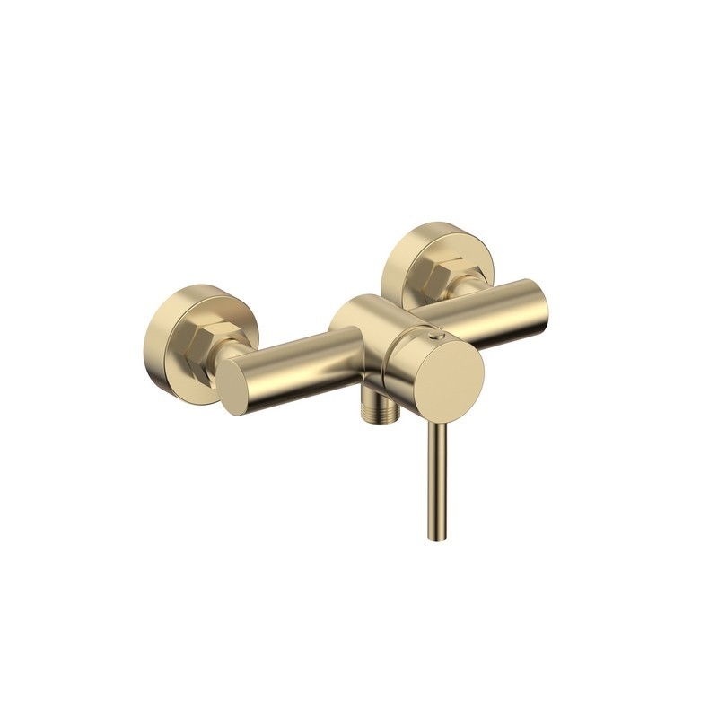 Miscelatore doccia con doccetta finitura oro in acciaio inox | KAM-ARTE ORO kamalu - 2