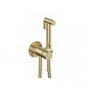 Miscelatore bidet da incasso con doccetta finitura oro| KAM-ARTE ORO kamalu - 1