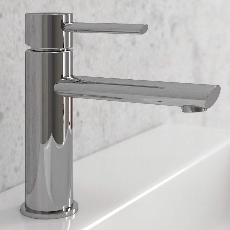 Miscelatore lavabo in ottone cromato | Orian-L kamalu - 1