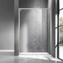 Doccia nicchia 120cm finitura acciaio spazzolato | KSA4000AS kamalu - 2