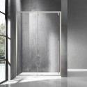 Doccia nicchia 140cm finitura acciaio spazzolato | KSA4000AS kamalu - 2