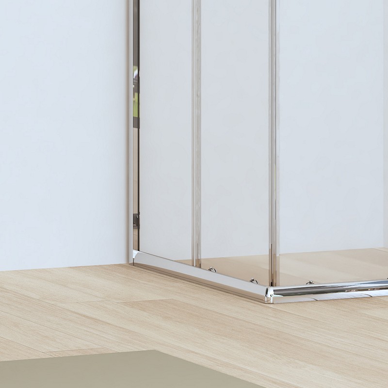 Box doccia 70x90 altezza 170cm vetro anticalcare trasparente | CHIARA EDGE-Q kamalu - 7