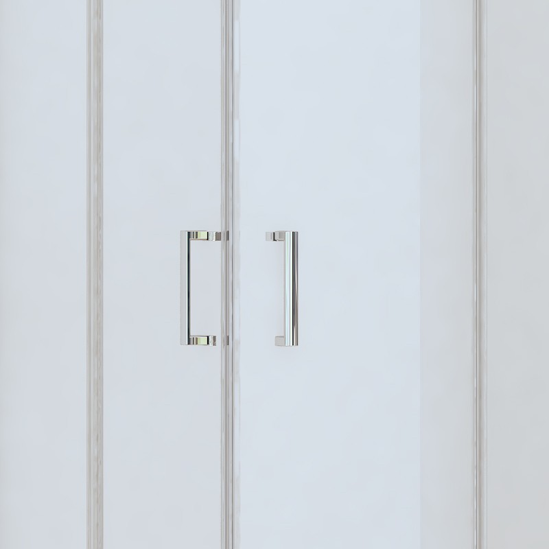 Box doccia 70x90 altezza 170cm vetro anticalcare trasparente | CHIARA EDGE-Q kamalu - 10