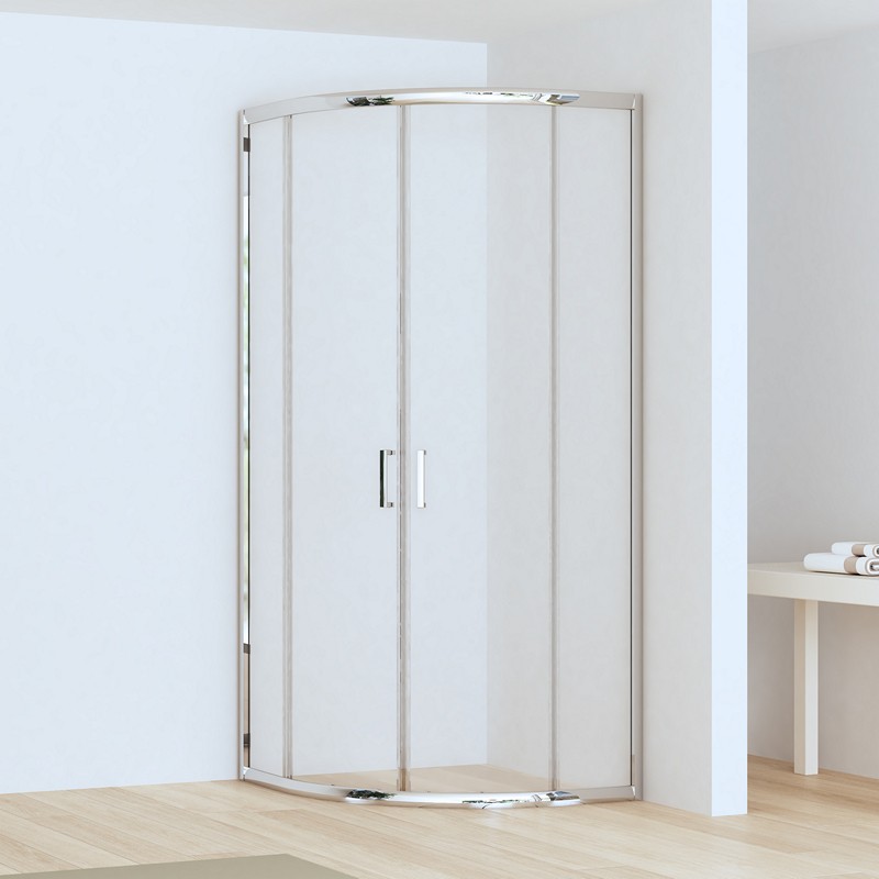 Box doccia basso 80x80cm semicircolare altezza 170cm | CHIARA CURV-Q kamalu - 5