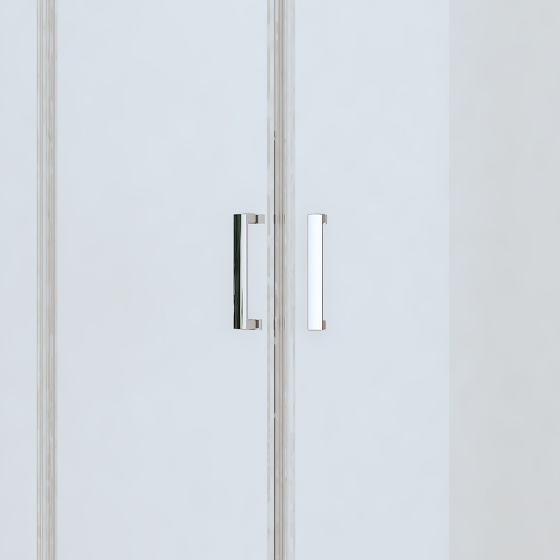 Box doccia basso 80x80cm semicircolare altezza 170cm | CHIARA CURV-Q kamalu - 11