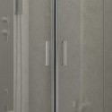Box doccia basso 90x90cm semicircolare altezza 170cm K400 kamalu - 7