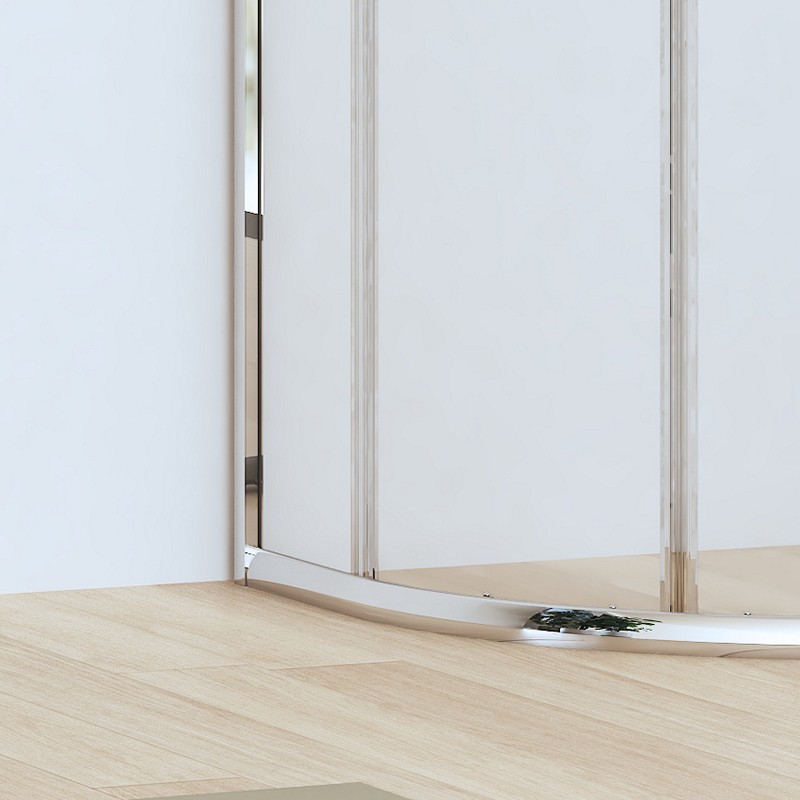 Box doccia basso 90x90cm semicircolare altezza 170cm | CHIARA CURV-Q kamalu - 7