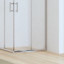 Box doccia 70x90 altezza ridotta 170cm vetro anticalcare | CHIARA EDGE-R kamalu - 7