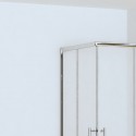 Box doccia 70x90 altezza ridotta 170cm vetro anticalcare | CHIARA EDGE-R kamalu - 9