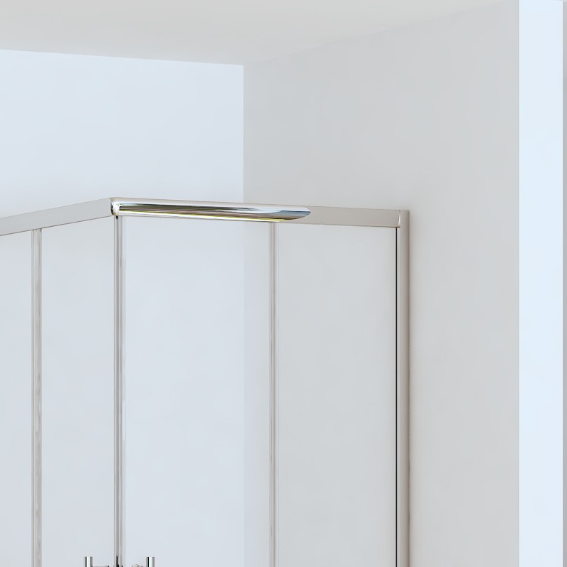 Box doccia 70x90 altezza ridotta 170cm vetro anticalcare | CHIARA EDGE-R kamalu - 10