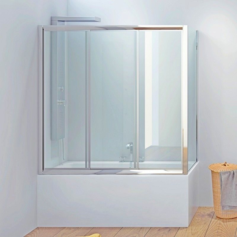 Cabina doccia per vasca 150x90cm 